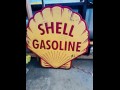 BUY SHELL GASOLINE MEM 2026 ALUMINUM  SIGN, i-44autoauction